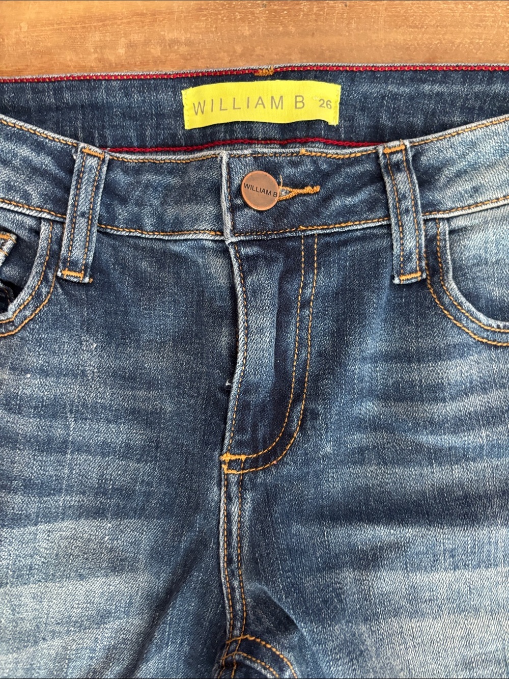 William B Distressed Jeans View 2